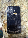 iPhone 12 64GB, Black  STUCK IN APPLE LOOP FOR PARTS OR NEEDS TO BE FIXED